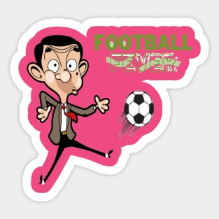 Mr. Bean's Soccer Splash Sticker